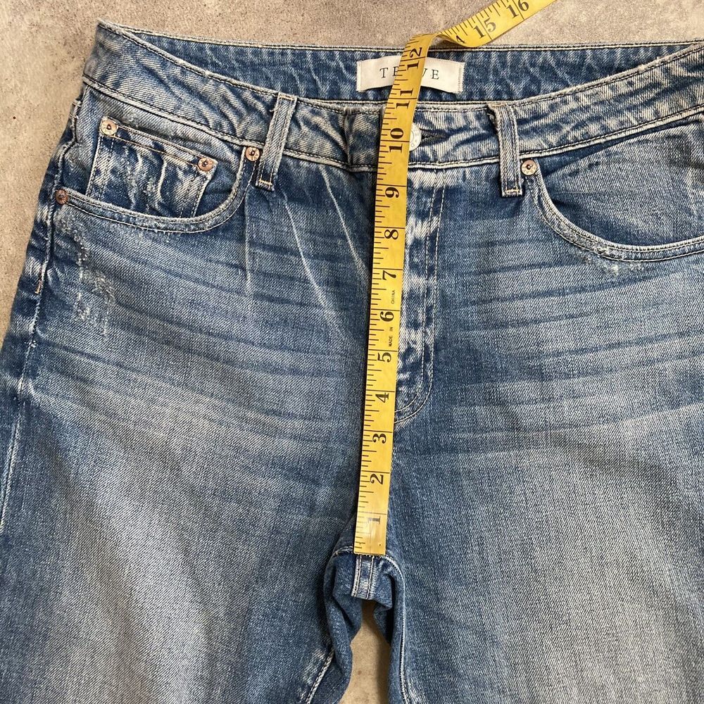 Trave Jeans Womens 30 Blue Irina Unforgettable Wash Under Pressure Denim View 4